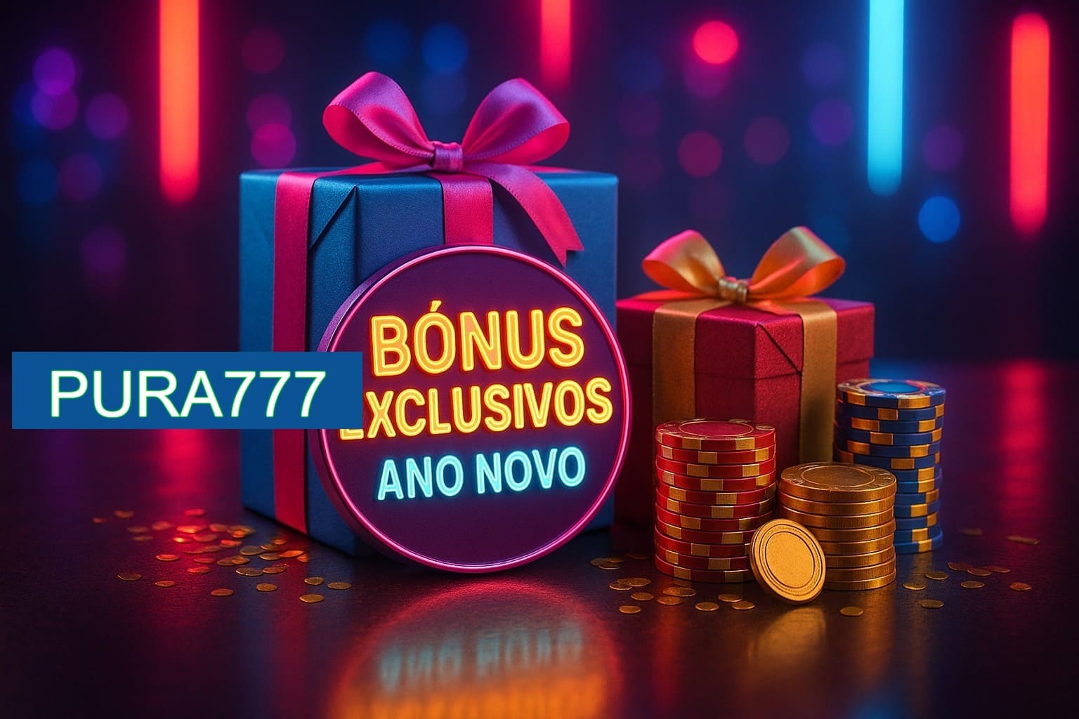 Promoções de Ano Novo no PURA777